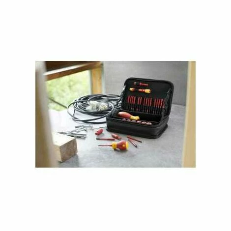 Wiha Werkzeug Set SlimVario Electric Gemischt 32-tlg. Inkl. Funktionstasche (43465) 3 Wiha Werkzeug Set SlimVario Electric Gemischt 32-tlg. Inkl. Funktionstasche (43465) – Bild 2