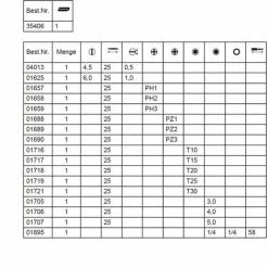 WIHA Bit-Sortiment 17-teilig In Kunststoffbox - Industriequalität - 35565 4 WIHA Bit-Sortiment 17-teilig In Kunststoffbox - Industriequalität - 35565 -WIHA Shop 13755523 3