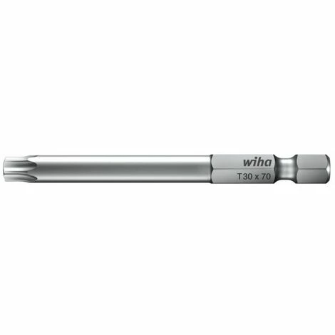 WIHA TORX-Bit 1/4 Inch Form E 6.3 T 10. 70 mm VPE: 5 WIHA TORX-Bit 1/4 Inch Form E 6.3 T 10. 70 Mm VPE: 5 -WIHA Shop 15407677 1