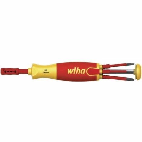 WIHA Schraubendreher Mit Bit Magazin LiftUp Electric 3 WIHA Schraubendreher Mit Bit Magazin LiftUp Electric