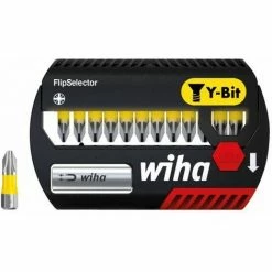 WIHA Bit Set FlipSelector Y-Bits. 25 Mm. 1/4 . 13-teilig.PZ