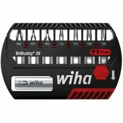 WIHA BitBuddy TY-Bits. 29 Mm. 1/4 . 8-teilig. PH.PZ.TX