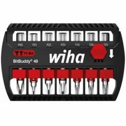 WIHA BitBuddy TY-Bits. 49 Mm. 1/4 . 7-teilig.PH.PZ.TX