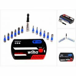 Wiha SB 7947T-906 FlipSelector T-Bit 25 Mm Phillips, Pozidriv, TORX® 13-tlg. 1/4" ( 41824 )