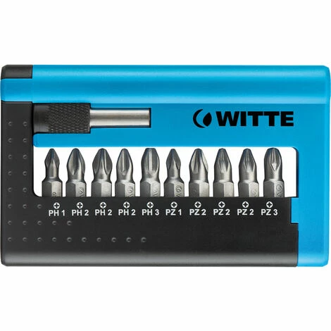 WIHA Witte Combitbox 11 TORX/PZ, 10 Bits und Schnellwechselfutterhalter, 284582000 WIHA Witte Combitbox 11 TORX/PZ, 10 Bits Und Schnellwechselfutterhalter, 284582000 -WIHA Shop 24834691 1