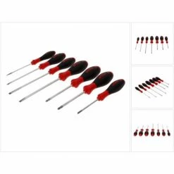 Wiha SoftFinish SlimFix Schraubendreher Set 7 Tlg. ( 44866 ) Schlitz / Phillips / Pozidriv -WIHA Shop 26610242 5