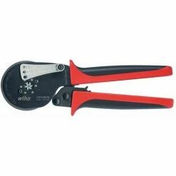 WIHA Crimpwerkzeug Automatisch Für Aderendhülsen 6-kant-Pressung (41246) 210 Mm