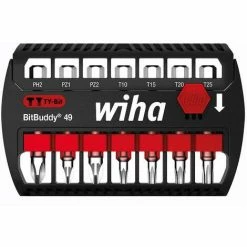 Wiha 42117 Bit-Set Kreuzschlitz Phillips, Kreuzschlitz Pozidriv, Innen-TORX