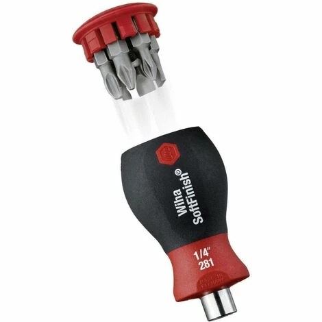 Wiha Werkstatt Magazin-Schraubendreher 1/4" (6.3 Mm) DIN 3126, DIN ISO 1173 6 Wiha Werkstatt Magazin-Schraubendreher 1/4" (6.3 Mm) DIN 3126, DIN ISO 1173 – Bild 4