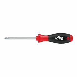WIHA SCHRAUBENDREHER SOFTFINISH® PHILLIPS MIT RUNDKLINGE (27757) PH1 X 100 MM ERGONOMISCHER GRIFF FÜR KRAFTVOLLES DREHEN, ALLROU -WIHA Shop 49530213 2