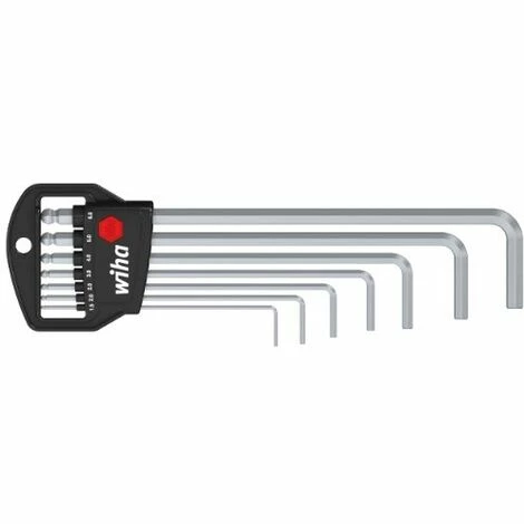 WIHA STIFTSCHLÜSSEL SET IM CLASSIC HALTER SECHSKANT-KUGELKOPF, SCHWENKBAR FÜR SCHWER ZUGÄNGLICHE BEREICHE, 7-TLG. MATTVERCHROMT WIHA STIFTSCHLÜSSEL SET IM CLASSIC HALTER SECHSKANT-KUGELKOPF, SCHWENKBAR FÜR SCHWER ZUGÄNGLICHE BEREICHE, 7-TLG. MATTVERCHROMT -WIHA Shop 49536948 1