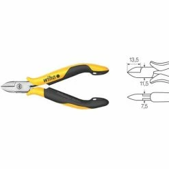 WIHA Seitenschneider Professional ESD Breiter, Halbrunder Kopf Mit Wate (26831) 115 Mm