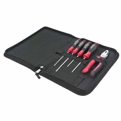 WIHA - SOFTFINISH® SCHRAUBENDREHERSATZ SCHLITZ + POZIDRIV + KOMBINATIONSZANGE IN WERKZEUGTASCHE - 5-tlg. WIHA - SOFTFINISH® SCHRAUBENDREHERSATZ SCHLITZ + POZIDRIV + KOMBINATIONSZANGE IN WERKZEUGTASCHE - 5-tlg. -WIHA Shop 53349785 1