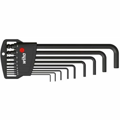 Wiha Sechskant-Kugelkopf Stiftschlüsselsatz im Classic Halter (SB 369 H9B) - 03992 Wiha Sechskant-Kugelkopf Stiftschlüsselsatz Im Classic Halter (SB 369 H9B) - 03992 -WIHA Shop 5337261 1