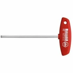 WIHA STIFTSCHLÜSSEL MIT QUERGRIFF SECHSKANT KLEMMRINGFUNKTION MAGICRING® FÜR DAS HALTEN VON SCHRAUBEN OHNE MAGNET GLANZVERNICKEL -WIHA Shop 56265099 3