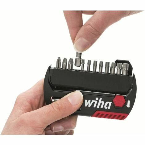 WIHA Bit-Set FlipSelector Standard mit Gürtelclip, 15-tlg. Sechskant, 25mm WIHA Bit-Set FlipSelector Standard Mit Gürtelclip, 15-tlg. Sechskant, 25mm -WIHA Shop 57125898 2