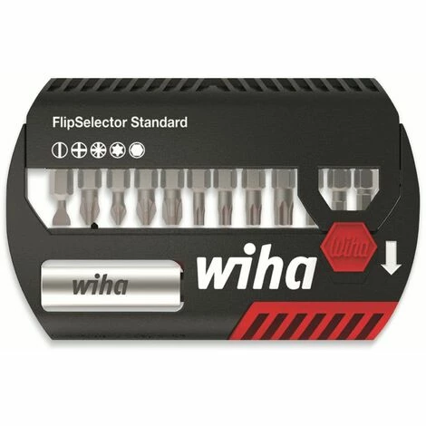 WIHA Bit-Set FlipSelector Standard, 14-tlg. gemischt, 25mm WIHA Bit-Set FlipSelector Standard, 14-tlg. Gemischt, 25mm -WIHA Shop 57731157 1