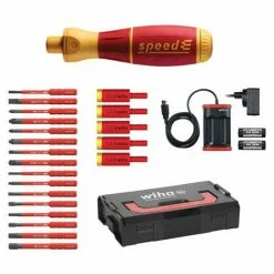 Wiha 41913 - Akku-Schraubendreher SpeedE®, 25-teiliges Set (WH41913)