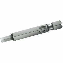 5 Stück Wiha Standard-Bit, Innensechskant, Form E 6,3, 5,0 Mm, 90 Mm