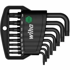 WIHA STIFTSCHLÜSSEL SET IM CLASSIC HALTER TORX® TAMPER RESISTANT (MIT BOHRUNG) 8-TLG. BRÜNIERT (36462)