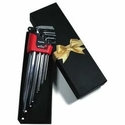 WIHA Stiftschlüsselhalter ErgoStar 9-teilig - In Hochwertiger Geschenkbox