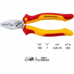 Wiha Aderendhülsenzange Professional Electric - 180 Mm - Schutzisolation 1.000 V AC - VDE- Und GS-geprüft - 35862 -WIHA Shop 9180498 2