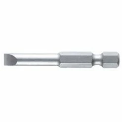 5 Stück Wiha Standard-Bit, Schlitz, Form E 6,3, 70 Mm, 3,5 Mm, 0,6 Mm