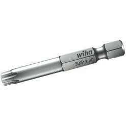 5 Stück Wiha Standard-Bit, Torx Plus, Form E 6,3, 10IP, 50 Mm